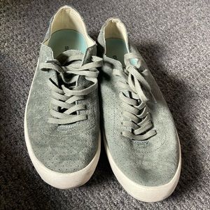 SeaVees tennis shoes sage green racquet club sneaker varsity suede Leather 9 men